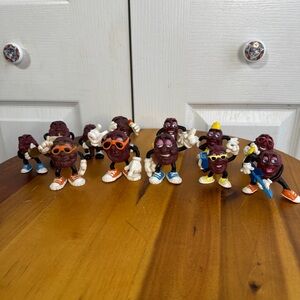 California Raisin 1987 1988 lot of 12 figures